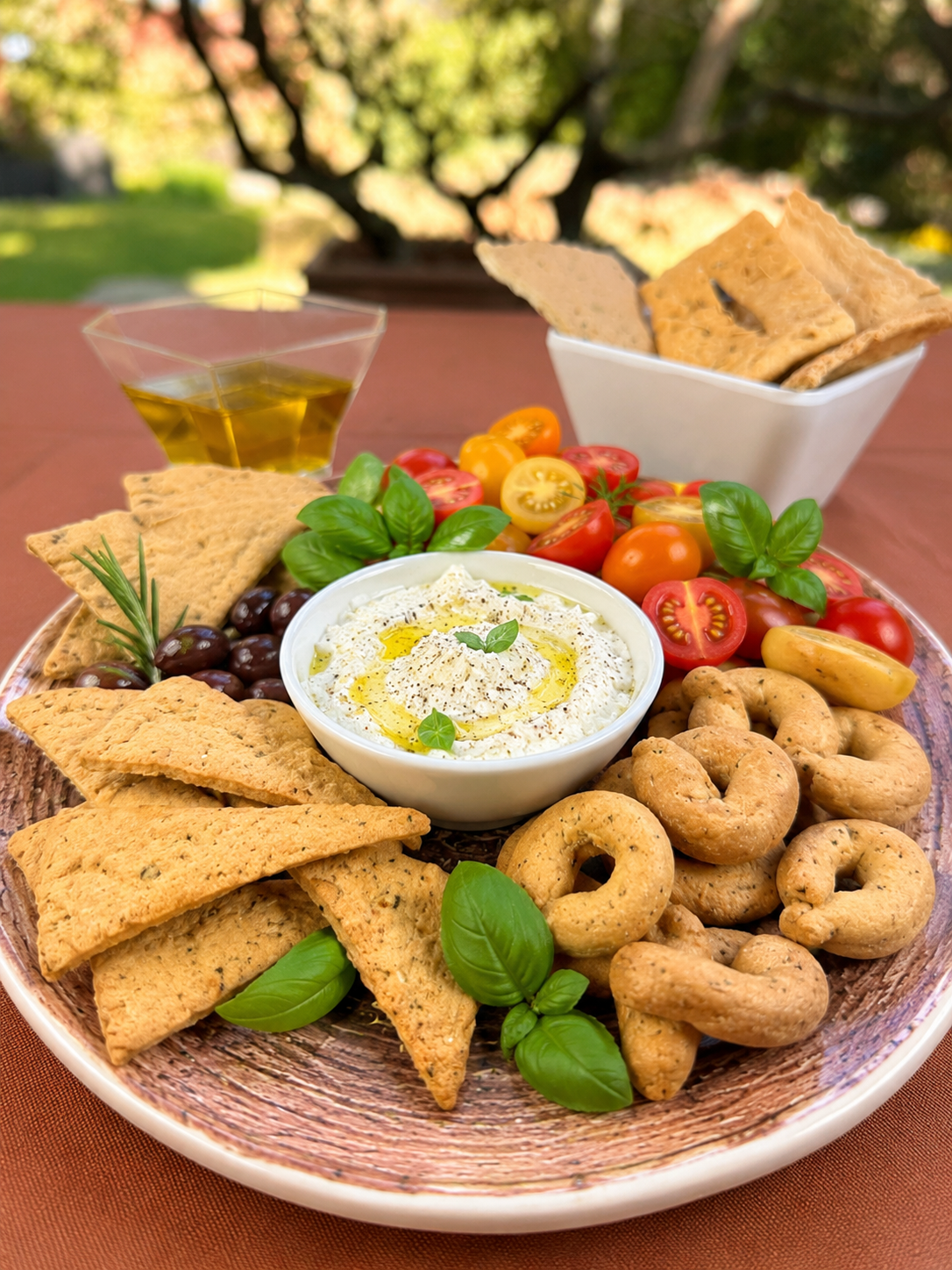 Nuvola di Feta con Ciaccini e Taralli BellaVita - Linea Bella Vita