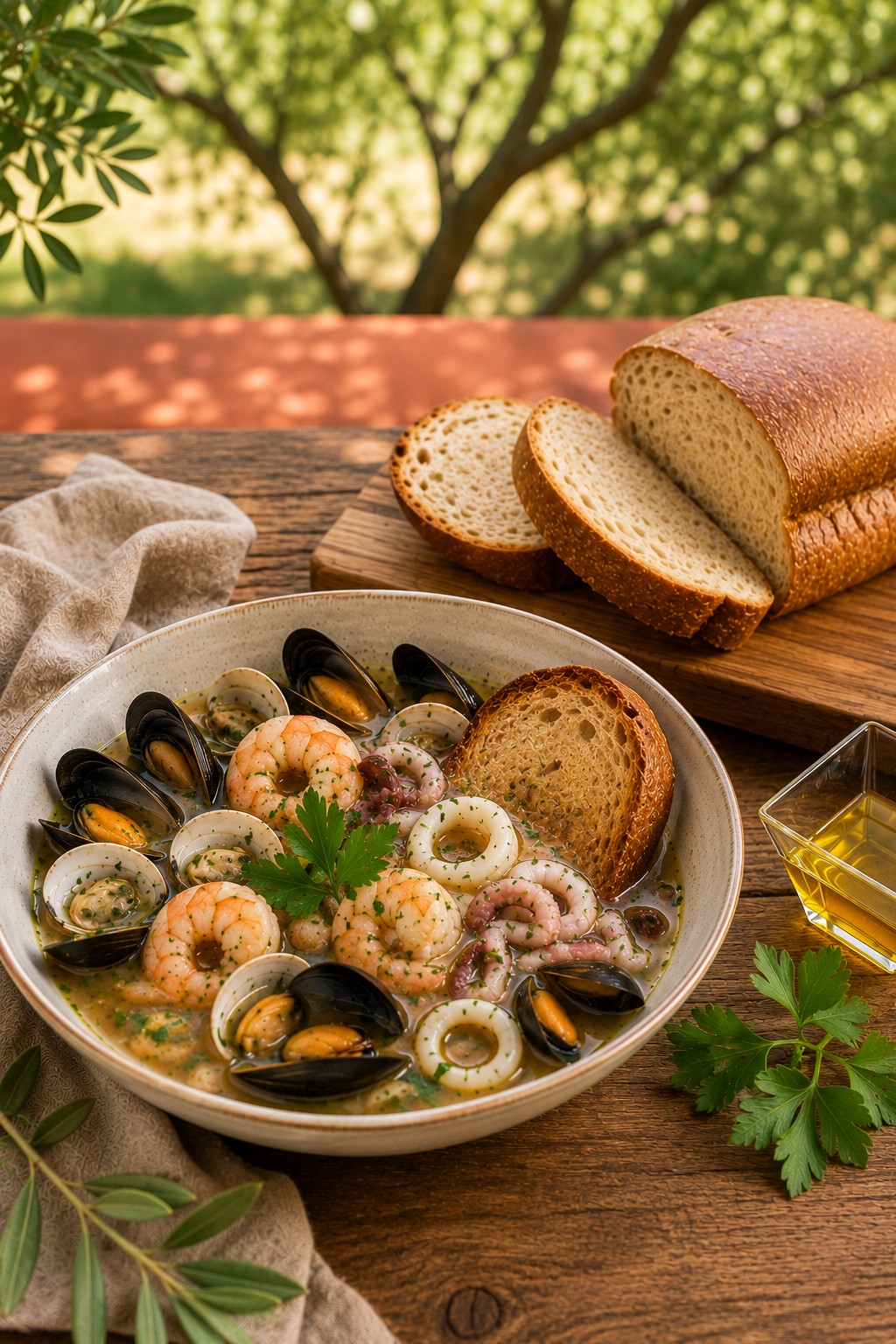 Zuppa di Mare Bianca con Pan Bauletto ai Cereali BellaVita - Linea Bella Vita
