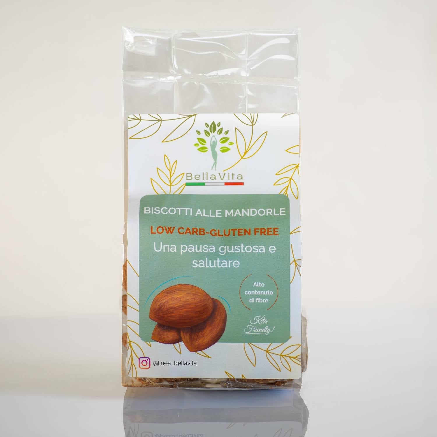 Biscotti alle Mandorle - Low Carb e Gluten Free - Linea Bella Vita