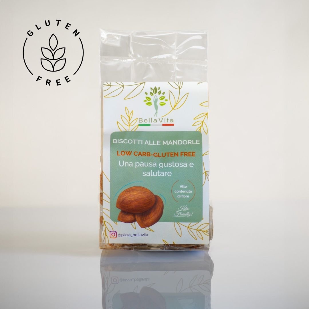 Biscotti Gluten Free Alle Mandorle Low Carb - Linea Bella Vita