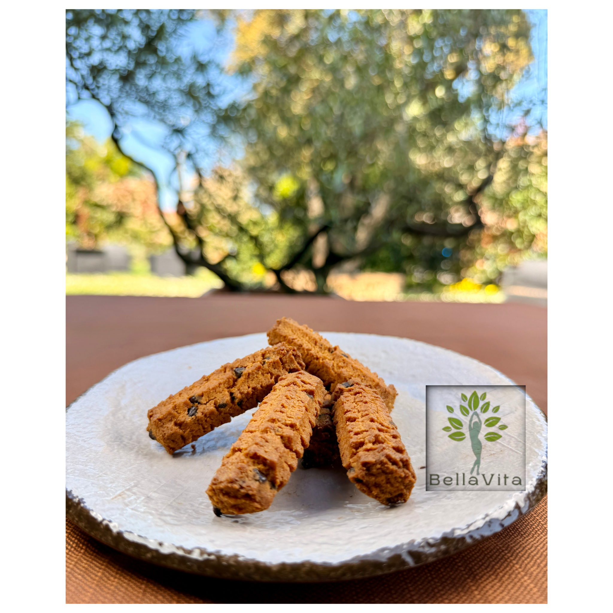 Biscotti Crumiri con Gocce di Cioccolato - Low Carb (150g) - Linea Bella Vita
