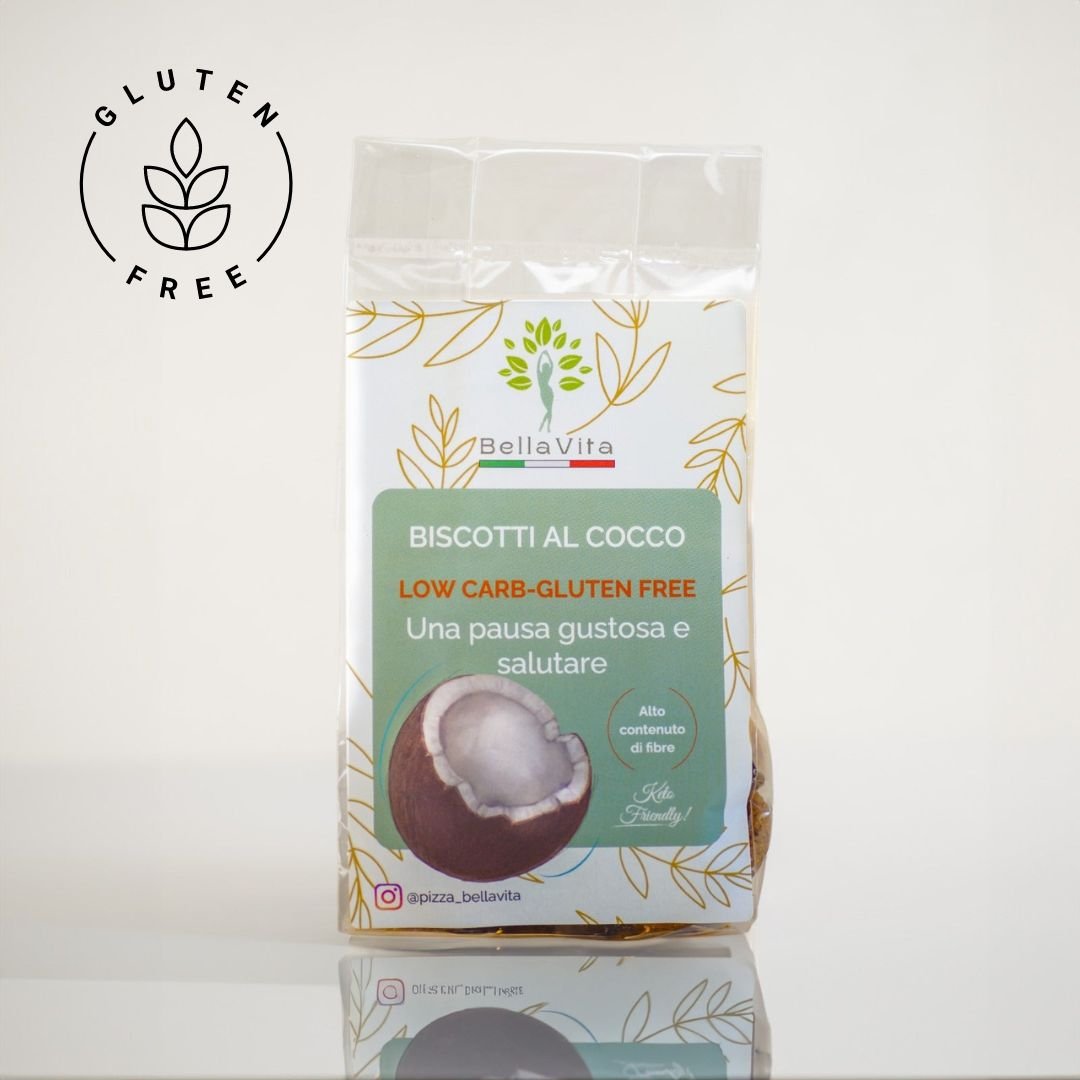 Biscotti Gluten Free Al Cocco Low Carb - Linea Bella Vita