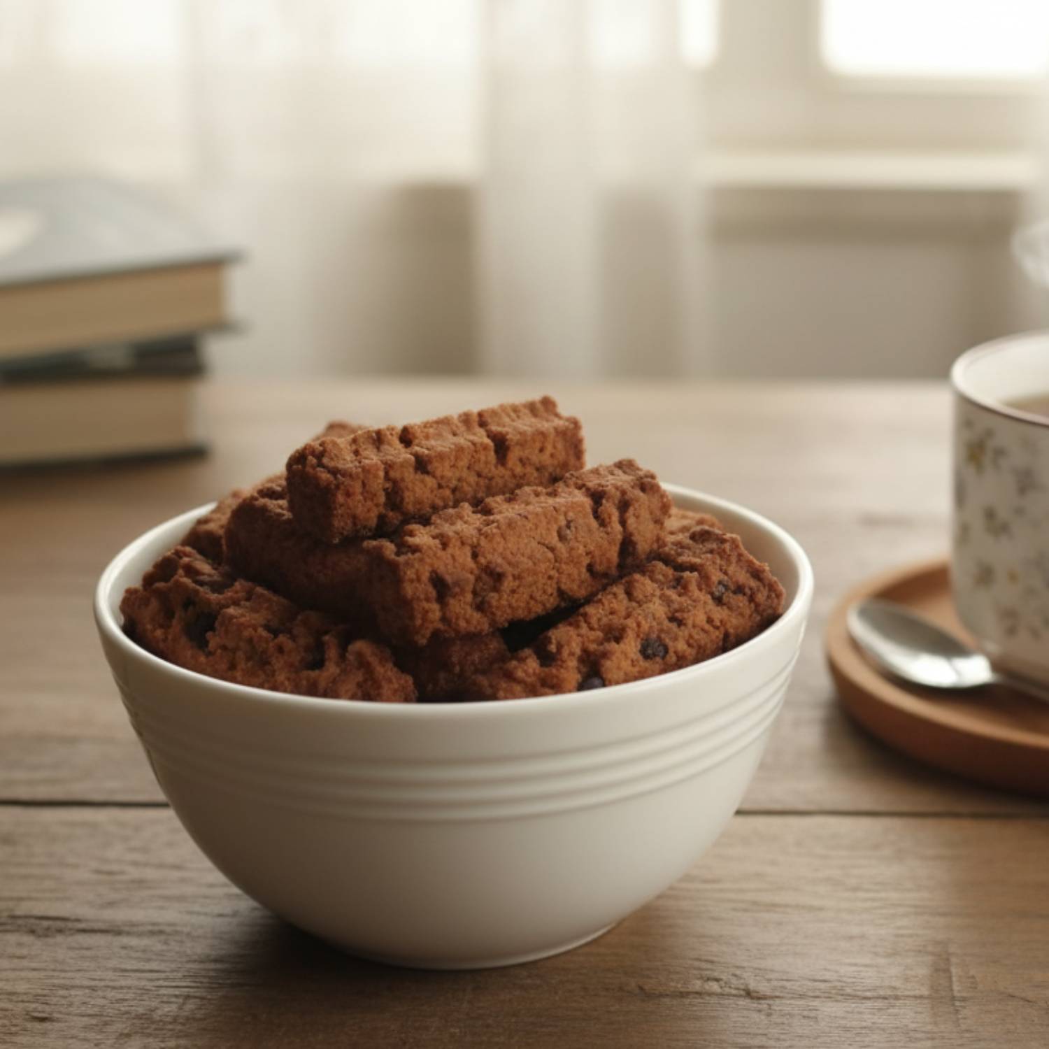 Biscotti Rustici con Gocce di Cioccolato - Low Carb - Linea Bella Vita