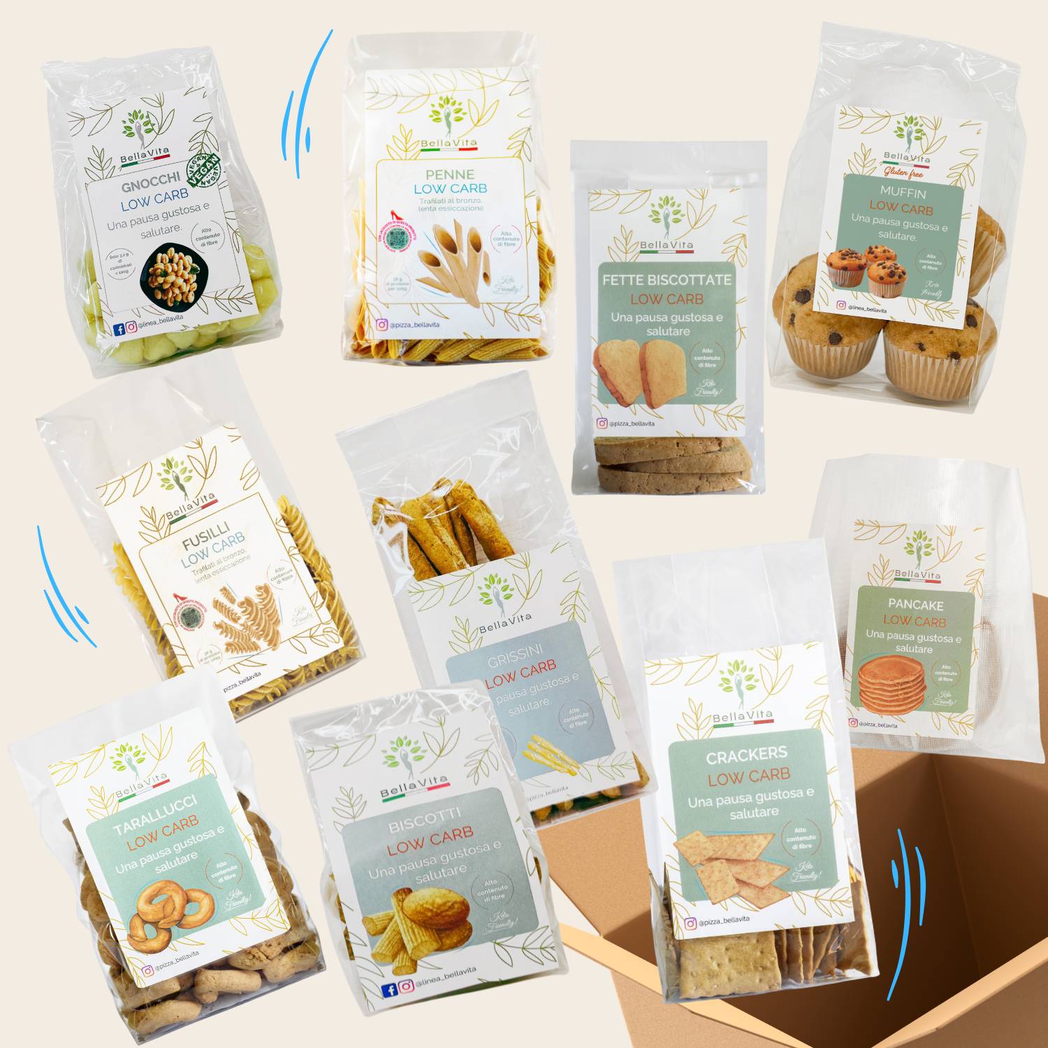Box "Settimana" - Low Carb - Linea Bella Vita