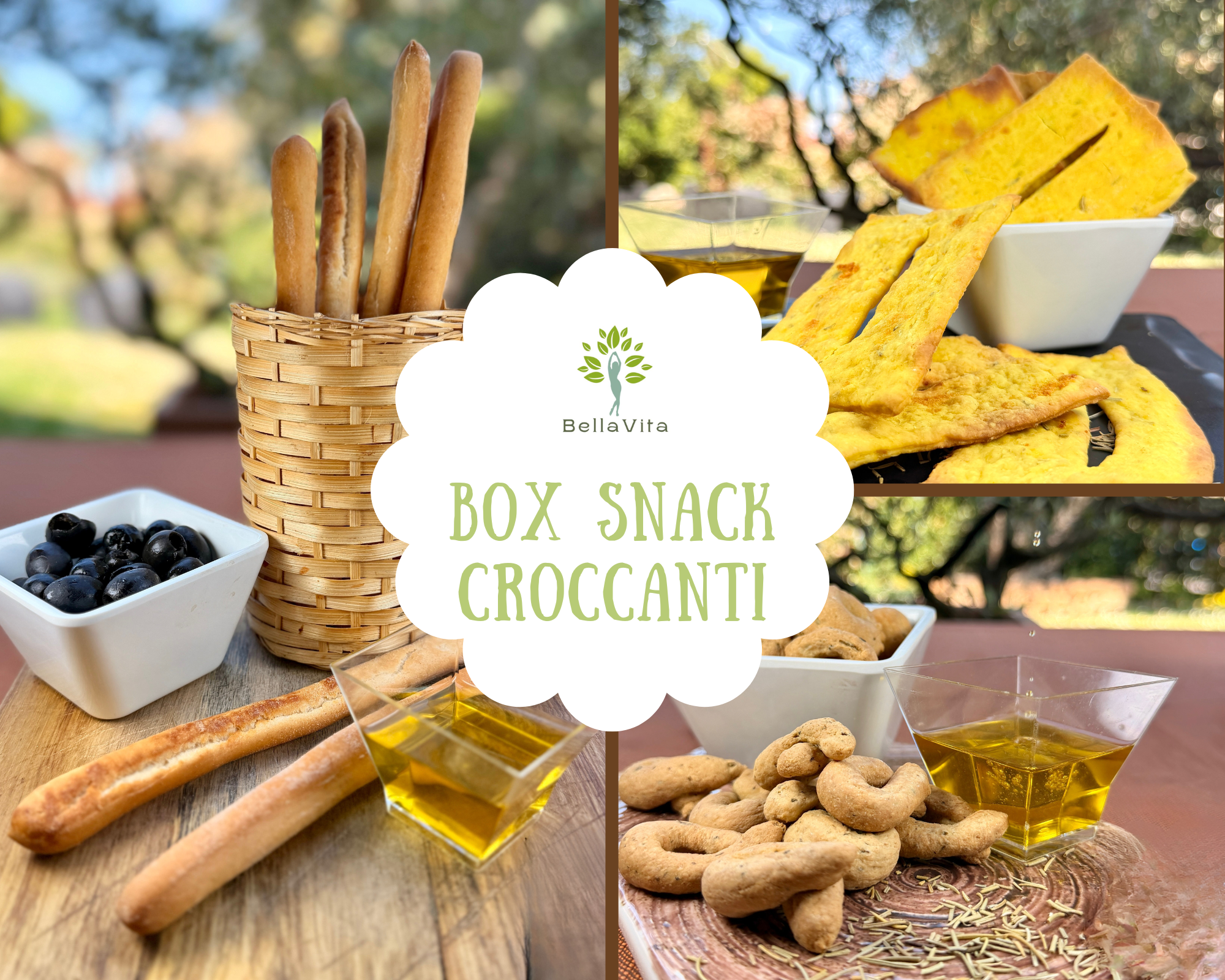 Box "Snack Croccanti" - Low Carb - Linea Bella Vita