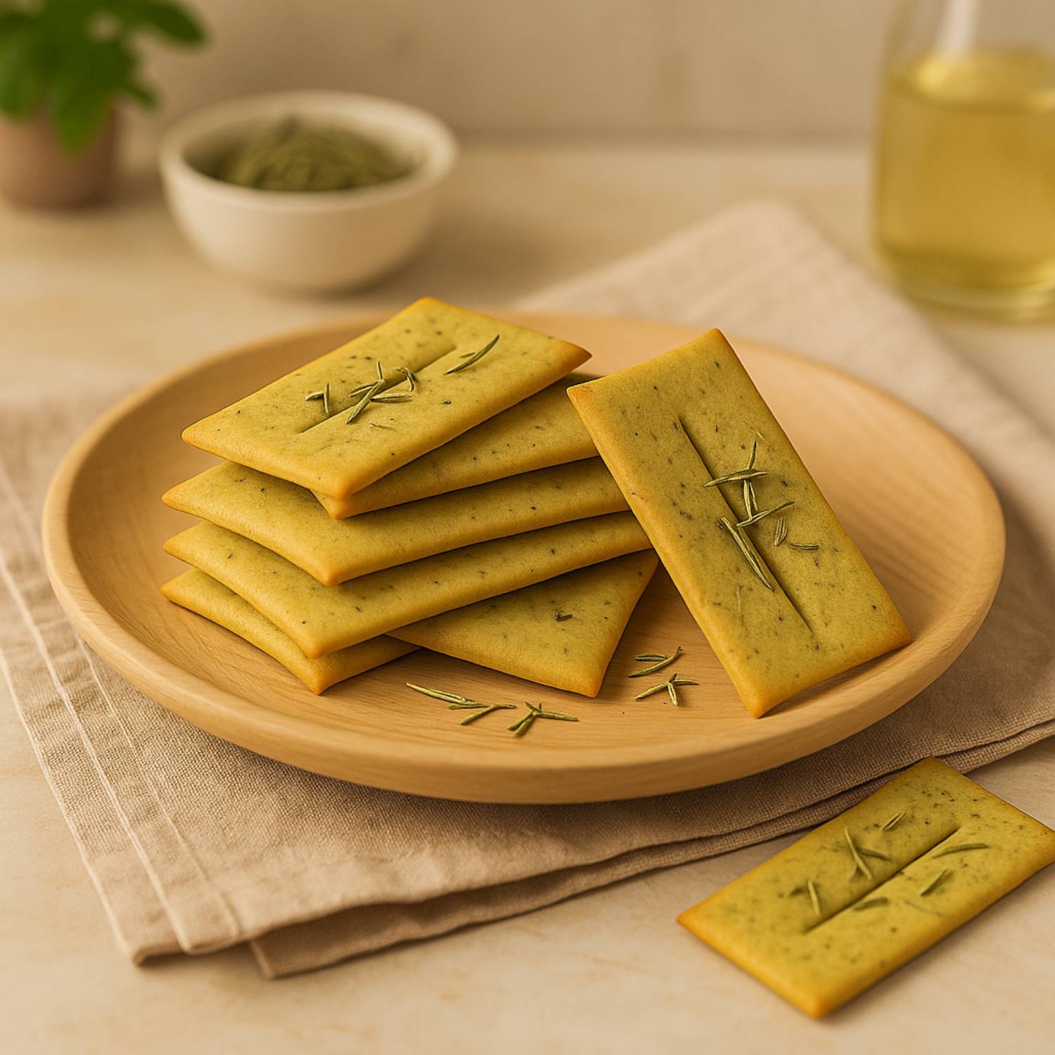 Ciaccini al Rosmarino - Low Carb - Linea Bella Vita