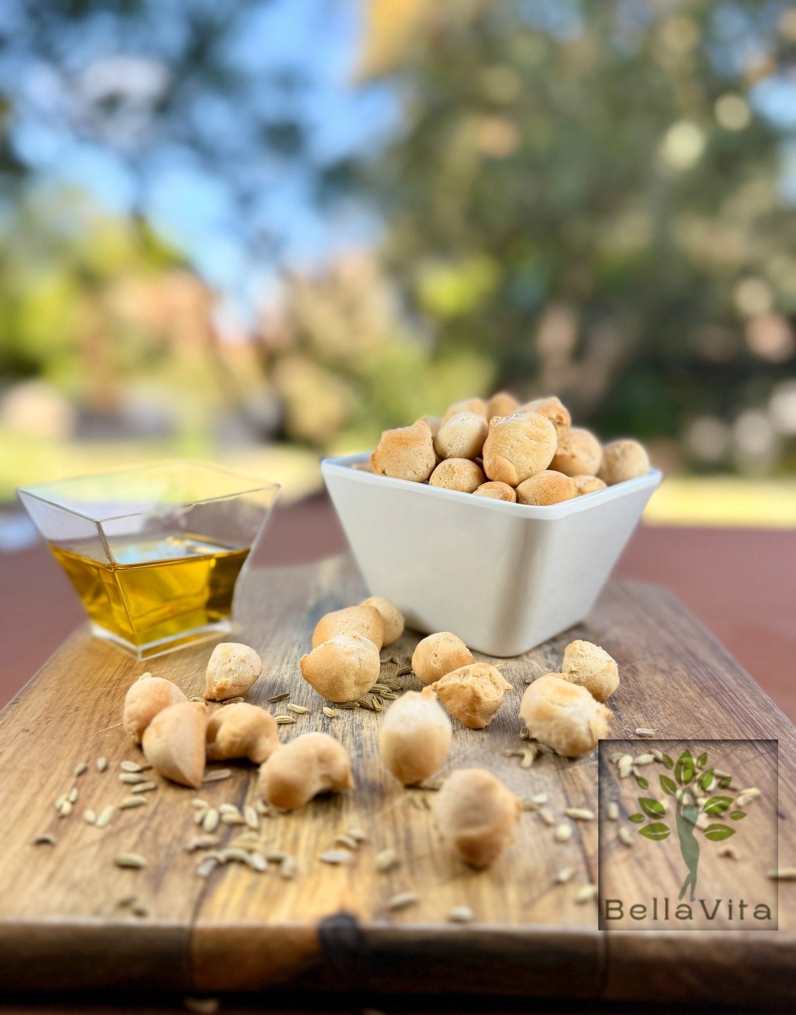 Crostini al finocchio low carb (150g) - Linea Bella Vita