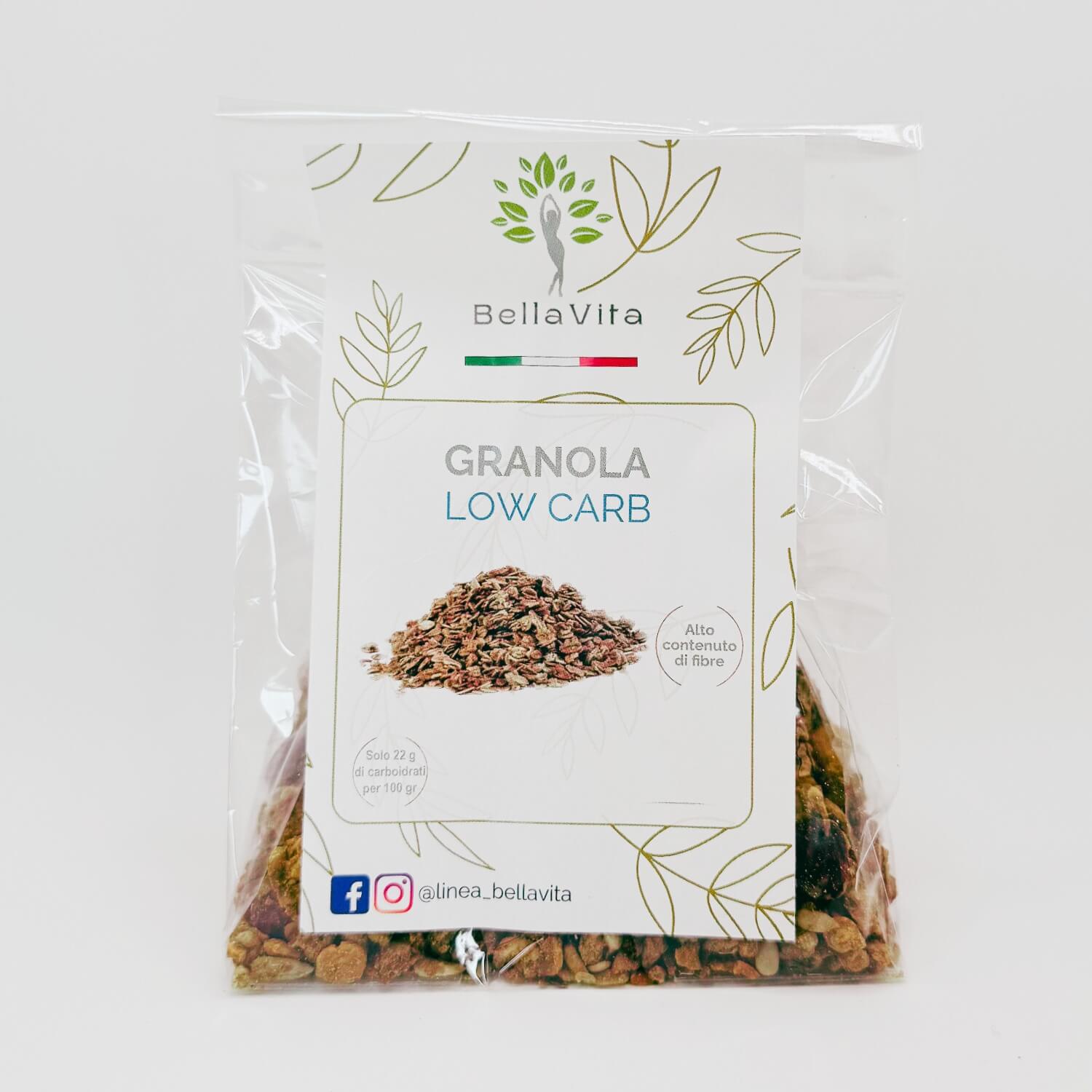 Granola - Low Carb e Gluten Free - Linea Bella Vita