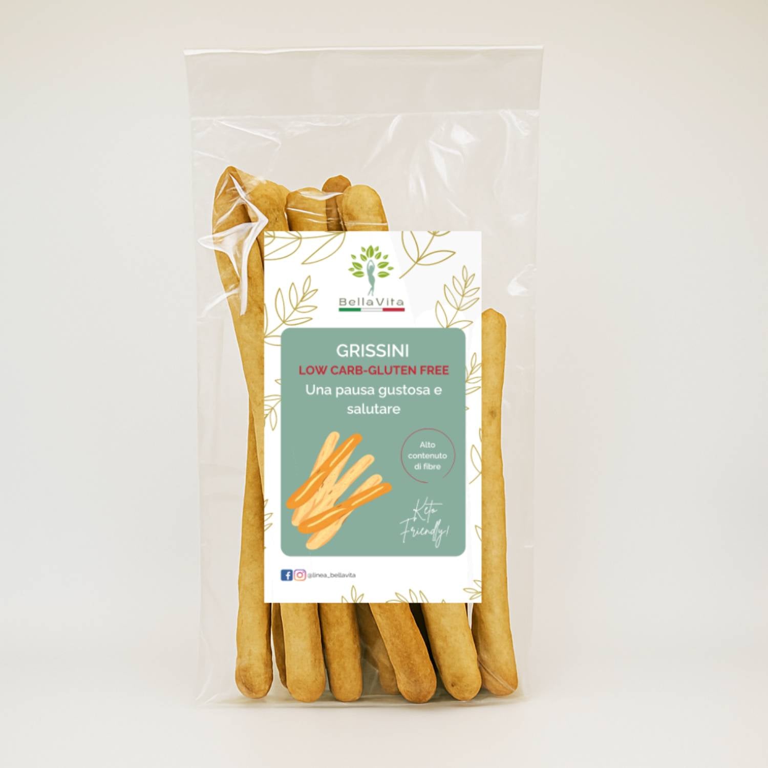 Grissini - Low Carb e Gluten Free - Linea Bella Vita