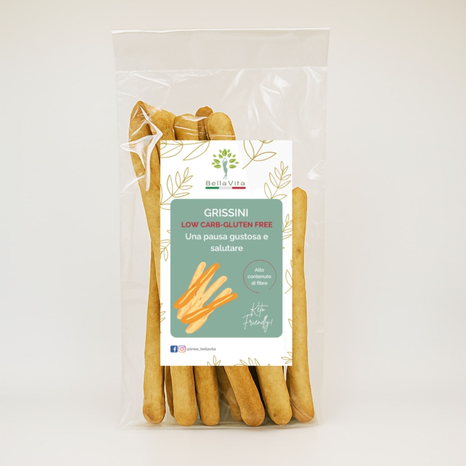 Grissini - Low Carb e Gluten Free - Linea Bella Vita