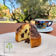 Muffin con gocce di cioccolato - Low carb ( 3 pezzi ) - Linea Bella Vita