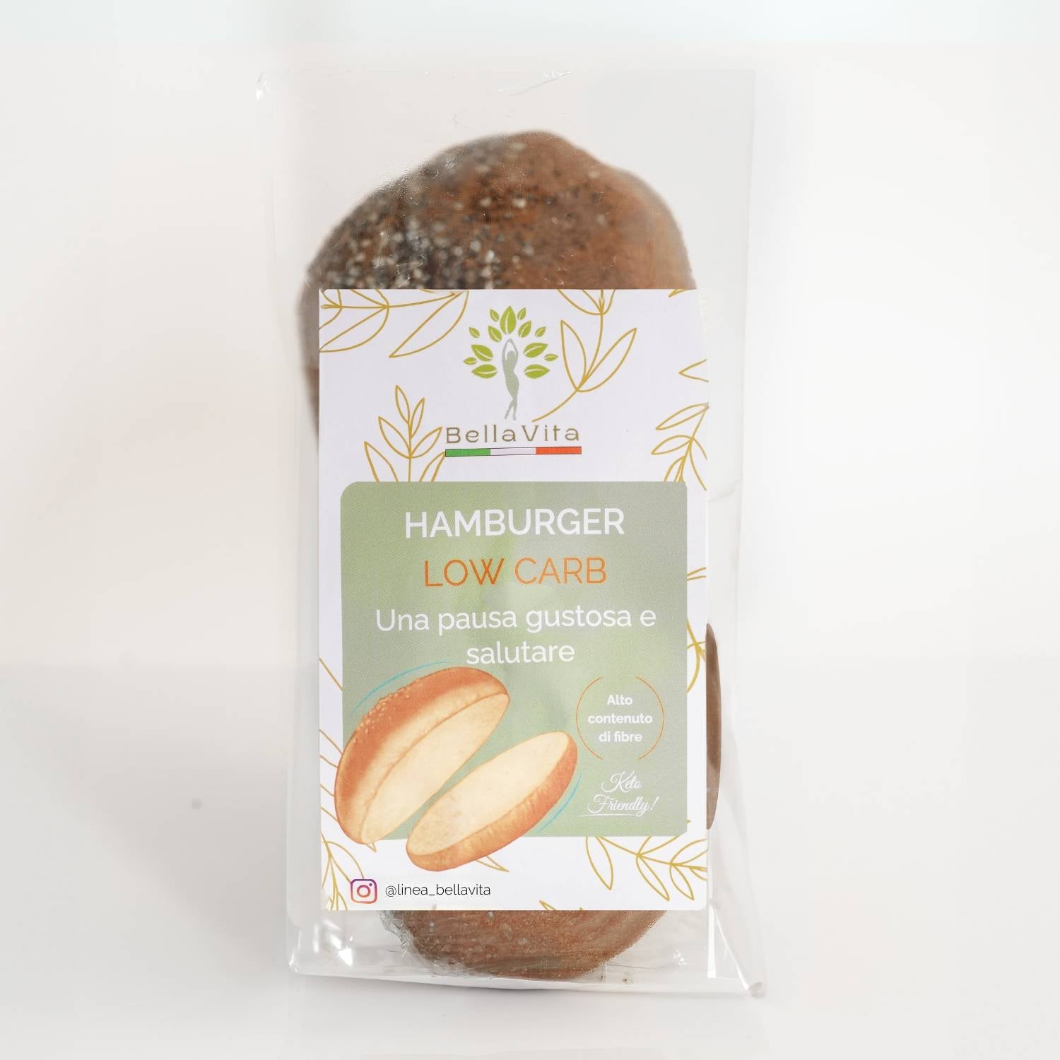 Pane per Hamburger - Low Carb (2 pezzi)