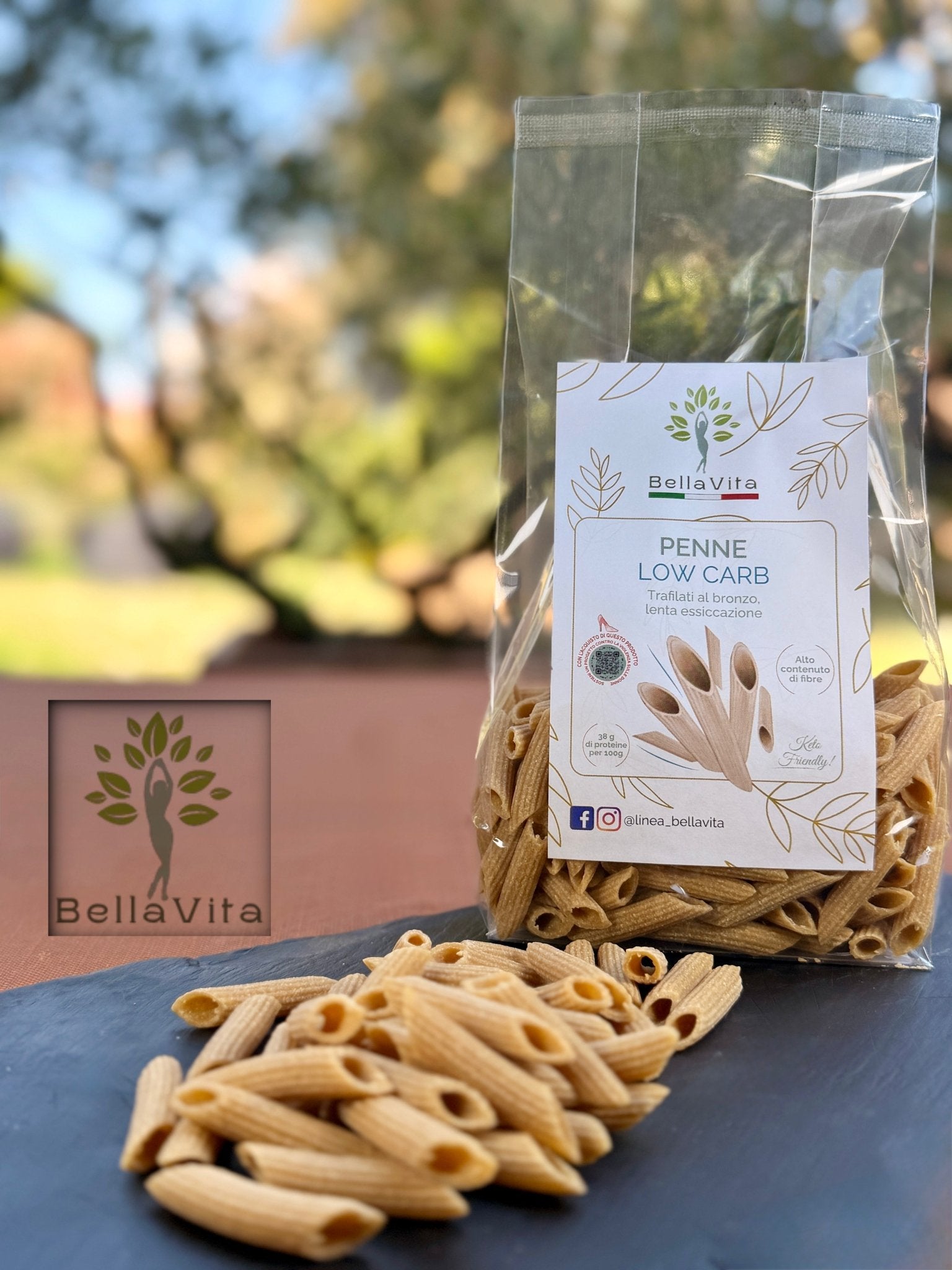 Penne - Low Carb (250 g) - Linea Bella Vita
