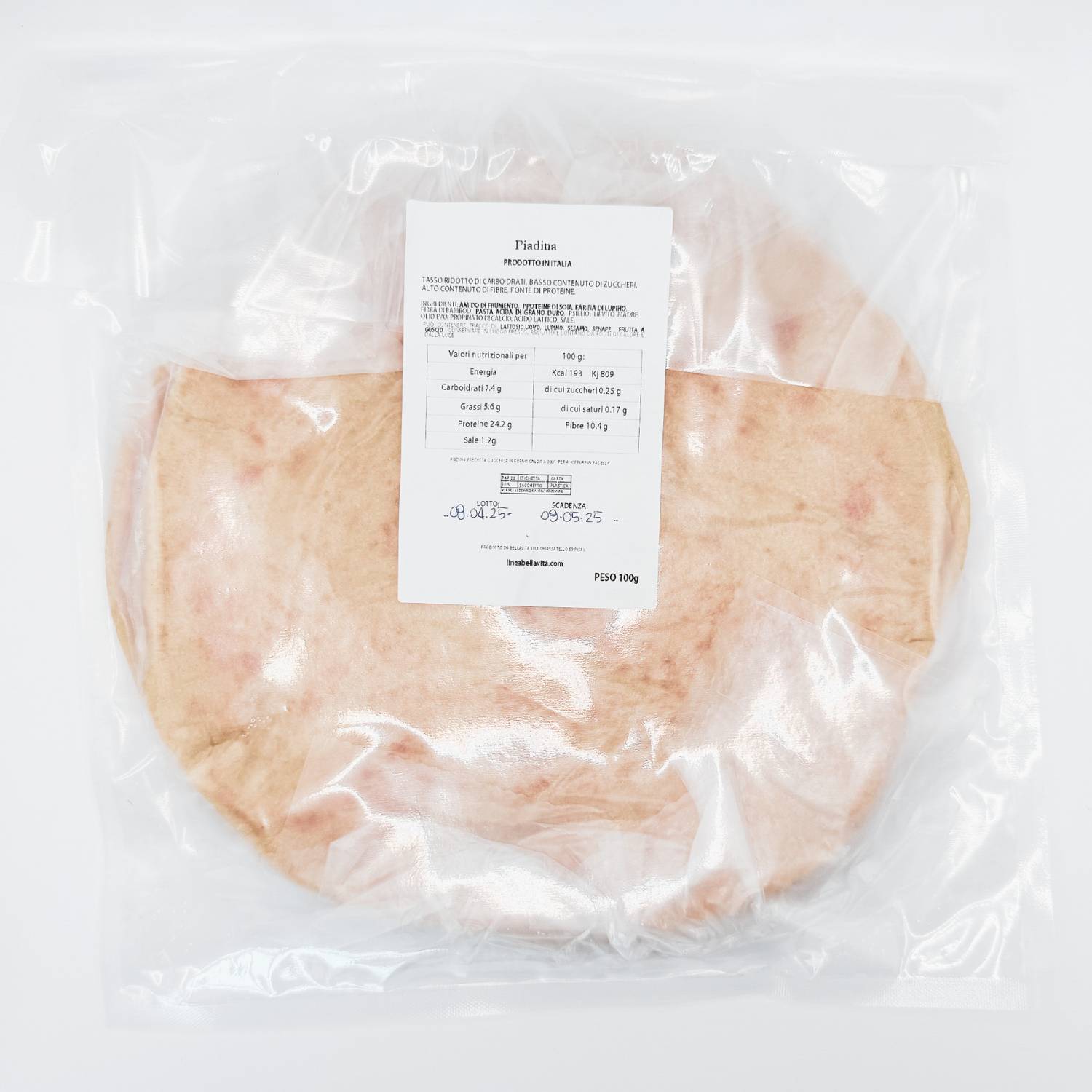 Piadine - Low Carb (4 pezzi)