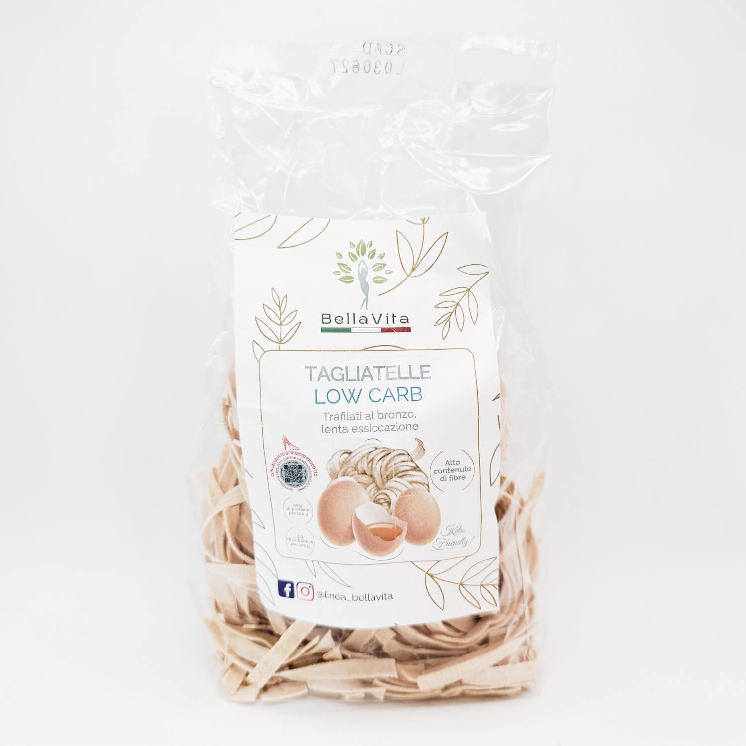 Tagliatelle all’Uovo - Low Carb - Linea Bella Vita